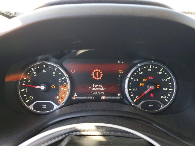 2017 Jeep Renegade VIN ZACCJBCB1HPG12295 COPART salvage auction — FRONT END, Ca - Salvage Certificate, sold $2,050 on 2026-09-27 (photo 9)