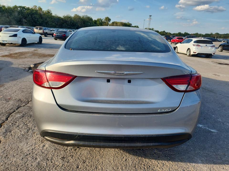 2015 Chrysler 200 VIN 1C3CCCFB7FN563853 COPART salvage auction — FRONT END, OK - CERT OF TITLE-REPOSSESSION, sold $200 on 2026-10-20 (photo 6)