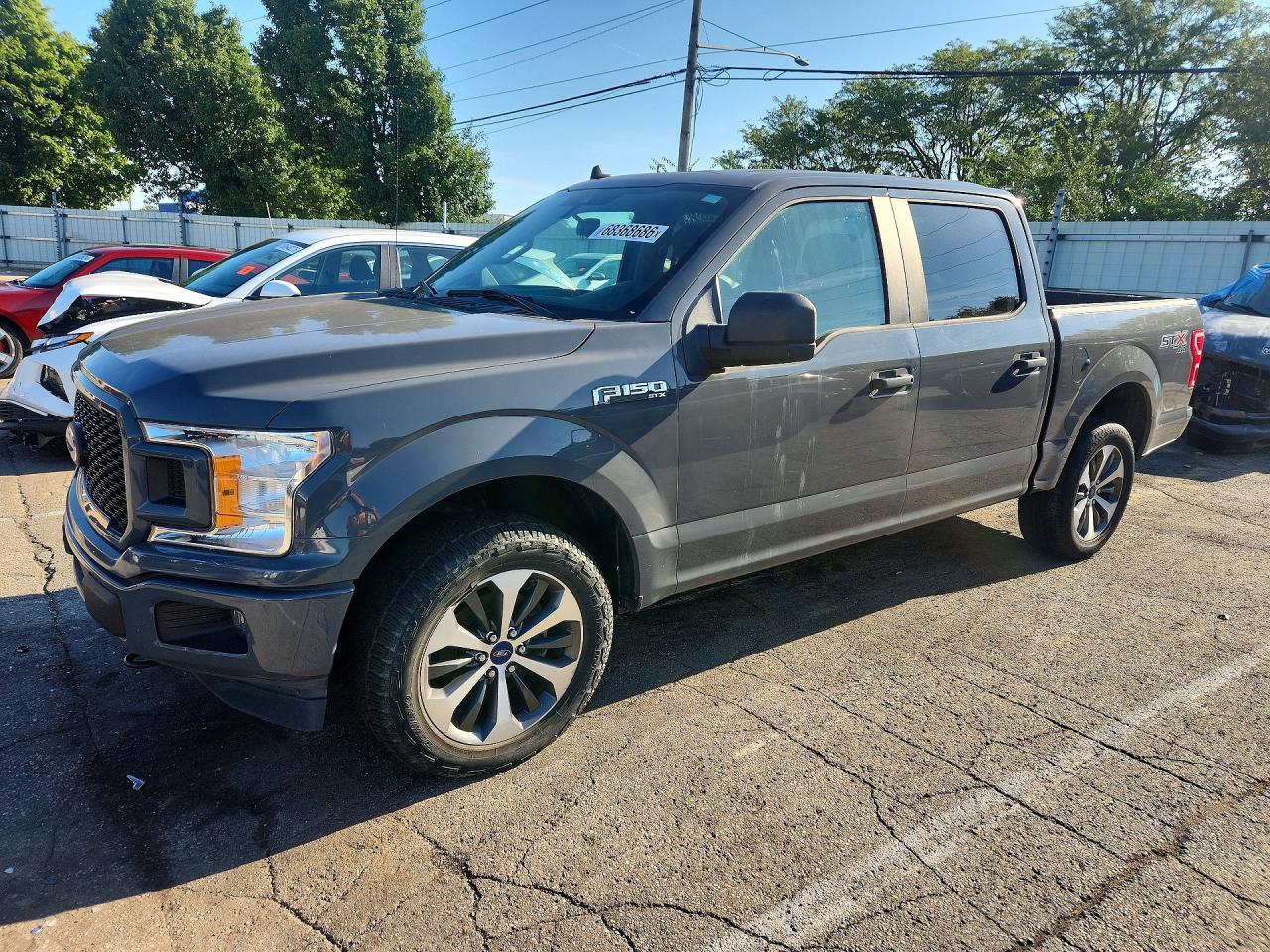 2020 Ford F-150 VIN 1FTEW1E54LFC65262 — COPART salvage auction photo
