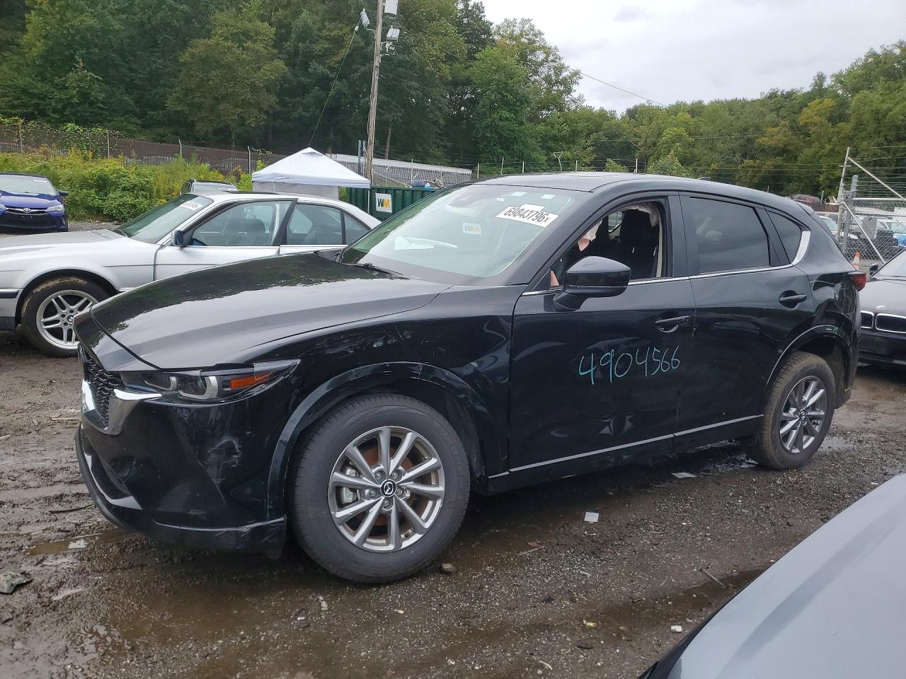 2025 Mazda CX-5 VIN JM3KFBCM2S0808636 — COPART salvage auction photo