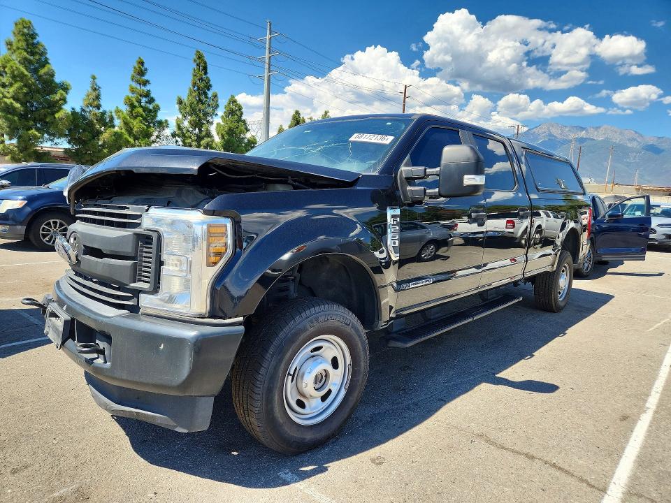 2019 Ford F250 VIN 1FT7W2BT0KEG56415 — COPART salvage auction photo