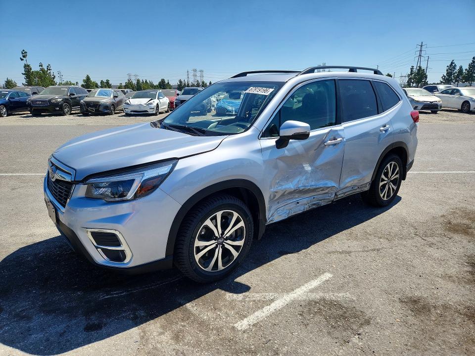 2021 Subaru Forester VIN JF2SKAUC4MH460672 COPART salvage auction — SIDE, Ca - Salvage Certificate, sold $8,400 on 2026-09-29 (photo 1)