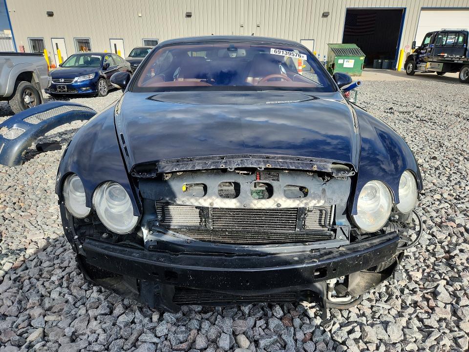 2005 Bentley Continental VIN SCBCR63W95C029768 COPART salvage auction — FRONT END, Wi - Junked Vehicle Bill Of Sale, sold $3,950 on 2026-09-28 (photo 5)
