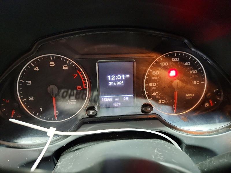 2012 Audi Q5 VIN WA1DKAFP5CA131911 COPART salvage auction — FRONT END, Salvage Title, sold $275 on 2026-10-01 (photo 9)