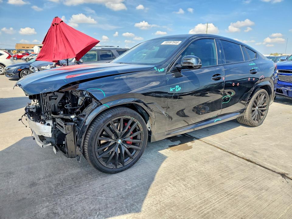 2021 BMW X6 VIN 5UXCY4C02M9G29447 — COPART salvage auction photo