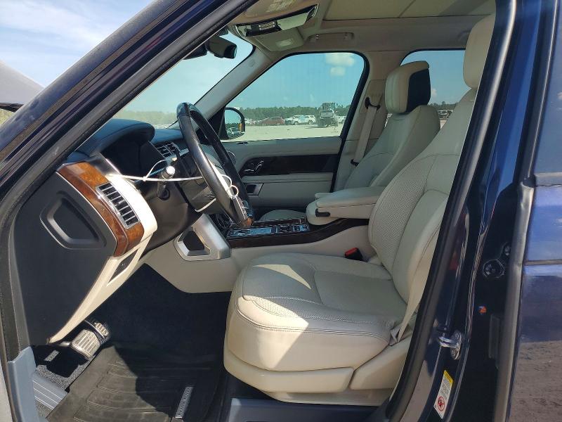 2021 Land rover RANGE ROVER VIN SALGS2RU0MA445776 COPART salvage auction — FRONT END, Tx - Certificate Of Title, sold $17,700 on 2026-09-29 (photo 7)