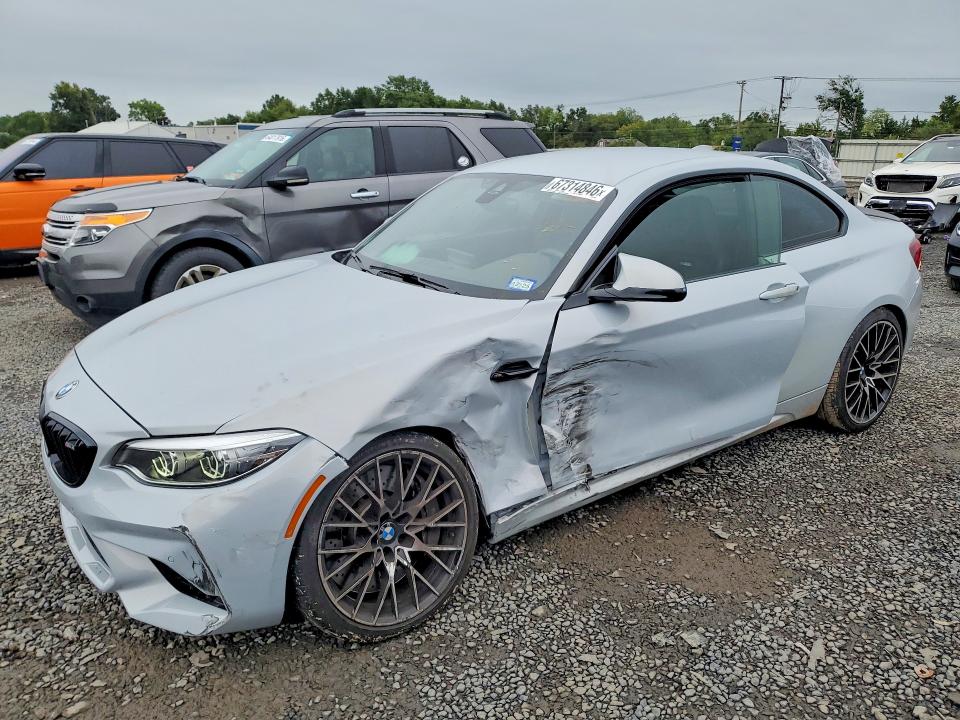 2020 BMW M2 VIN WBS2U7C06L7D69728 — COPART salvage auction photo