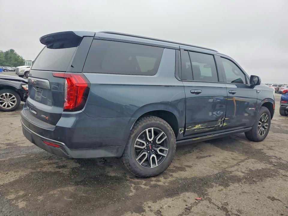 2021 Gmc Yukon VIN 1GKS2HKD6MR167146 COPART salvage auction — SIDE, PA - CERTIFICATE OF SALVAGE, sold $21,600 on 2026-09-11 (photo 3)