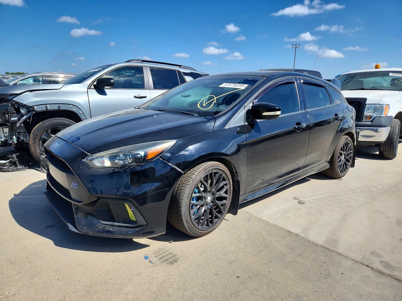 2017 Ford Focus VIN WF0DP3TH2H4122943 — COPART salvage auction photo