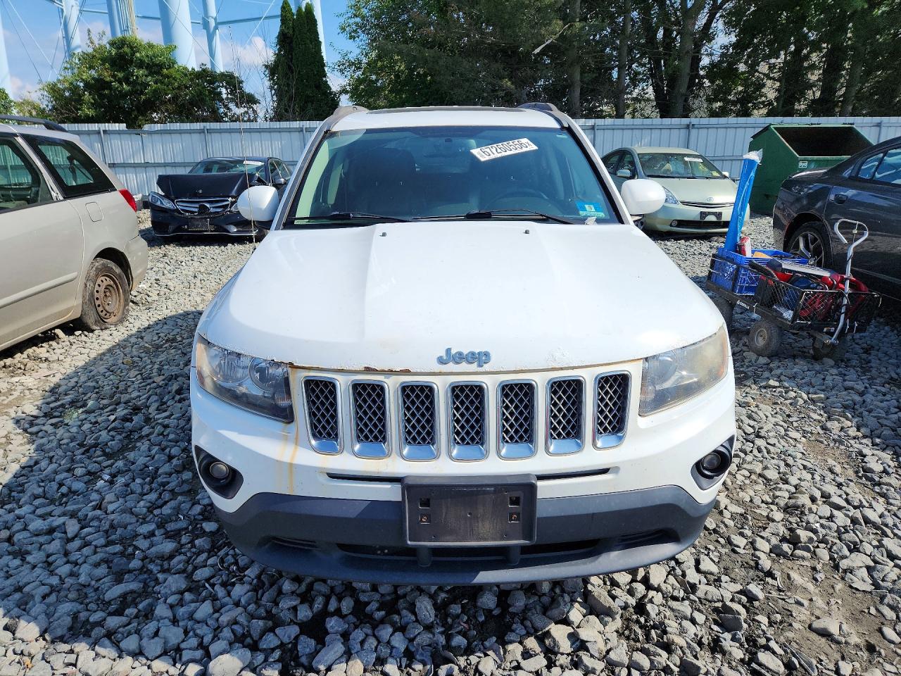 2014 Jeep Compass VIN 1C4NJDEB7ED828910 COPART salvage auction — Normal Wear, NJ - CERTIFICATE OF TITLE, sold $1,200 on 2026-09-27 (photo 5)