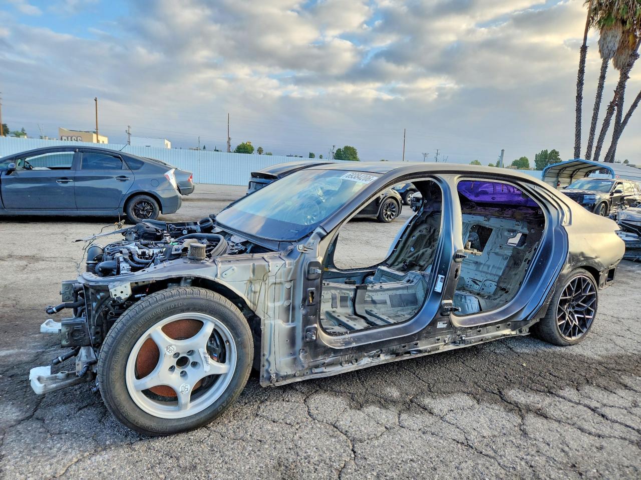 2024 BMW 7er VIN WBA23EH07RCR19245 — COPART salvage auction photo