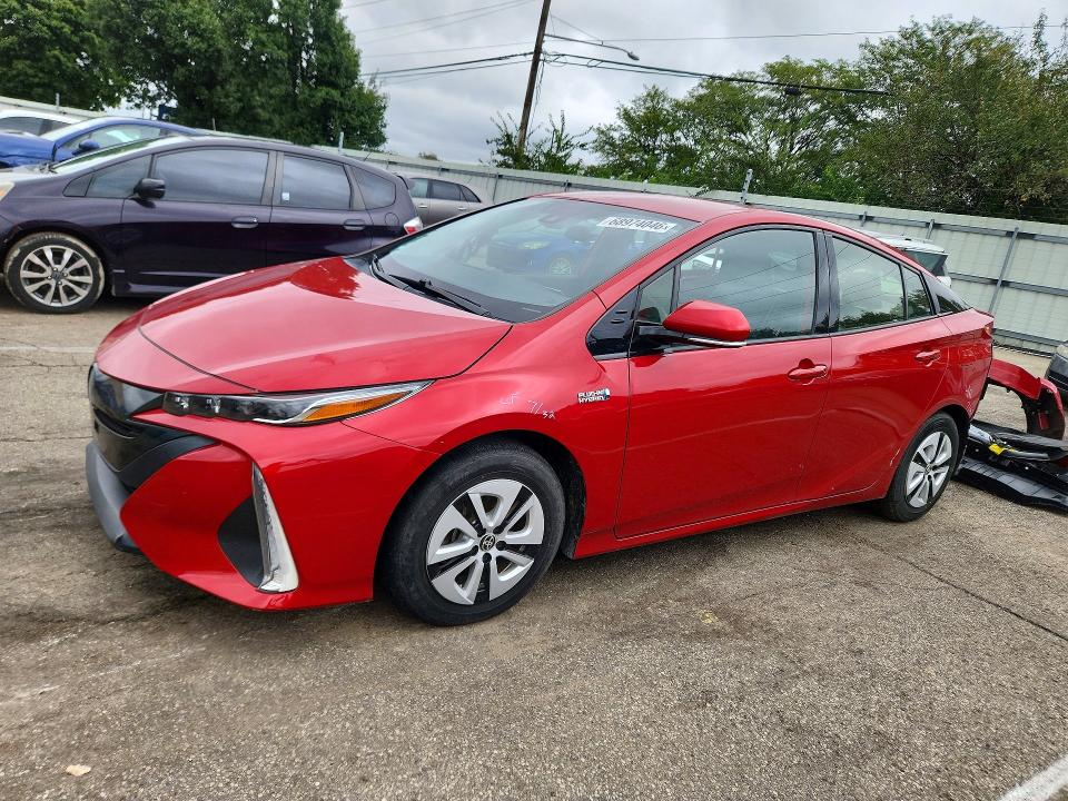 2020 Toyota Prius prime VIN JTDKARFP6L3139583 — COPART salvage auction photo