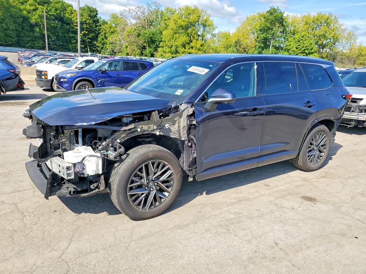 2025 Lexus TX 350 VIN 5TDAAAB64SS042759 — COPART salvage auction photo