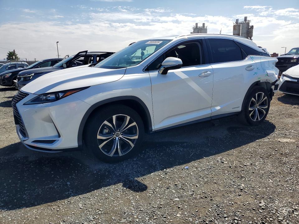2022 Lexus Rx 450h VIN 2T2HGMDA1NC078336 — COPART salvage auction photo