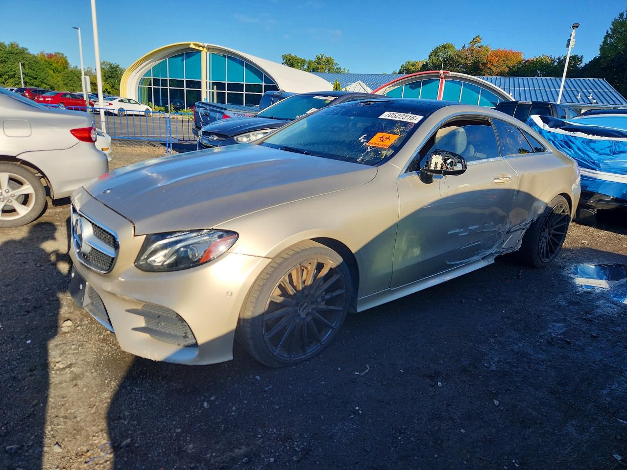 2019 Mercedes-Benz E-Class VIN WDD1J6HB0KF082778 — COPART salvage auction photo