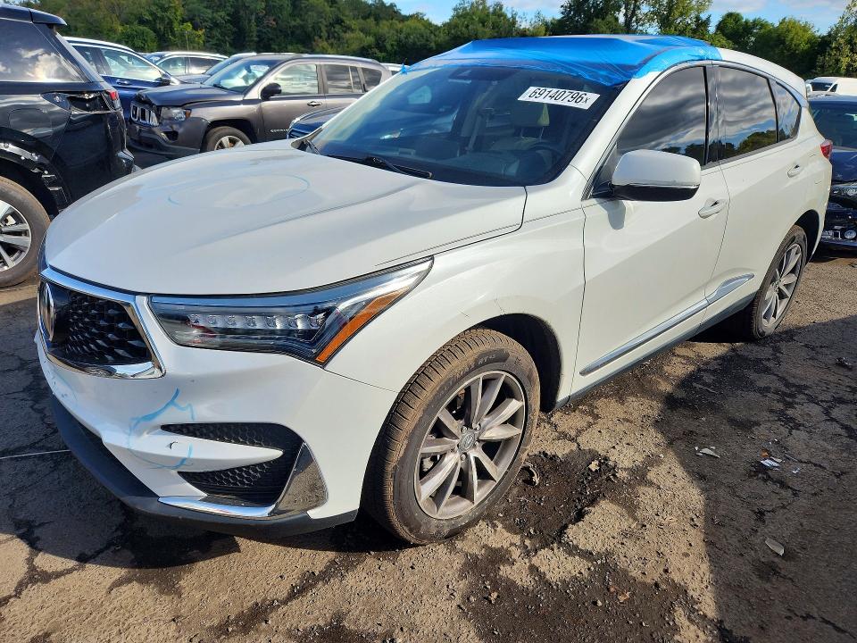 2021 Acura Rdx VIN 5J8TC2H51ML022384 — COPART salvage auction photo