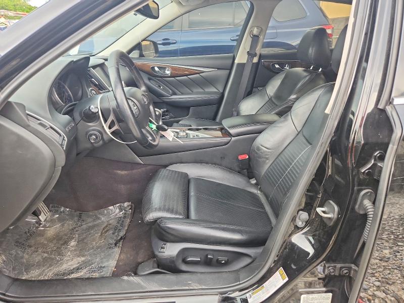 2016 Infiniti Q50 VIN JN1FV7AR8GM451748 COPART salvage auction — MECHANICAL, FL - CERT OF TITLE-REBUILT (P), sold $1,000 on 2026-10-02 (photo 7)