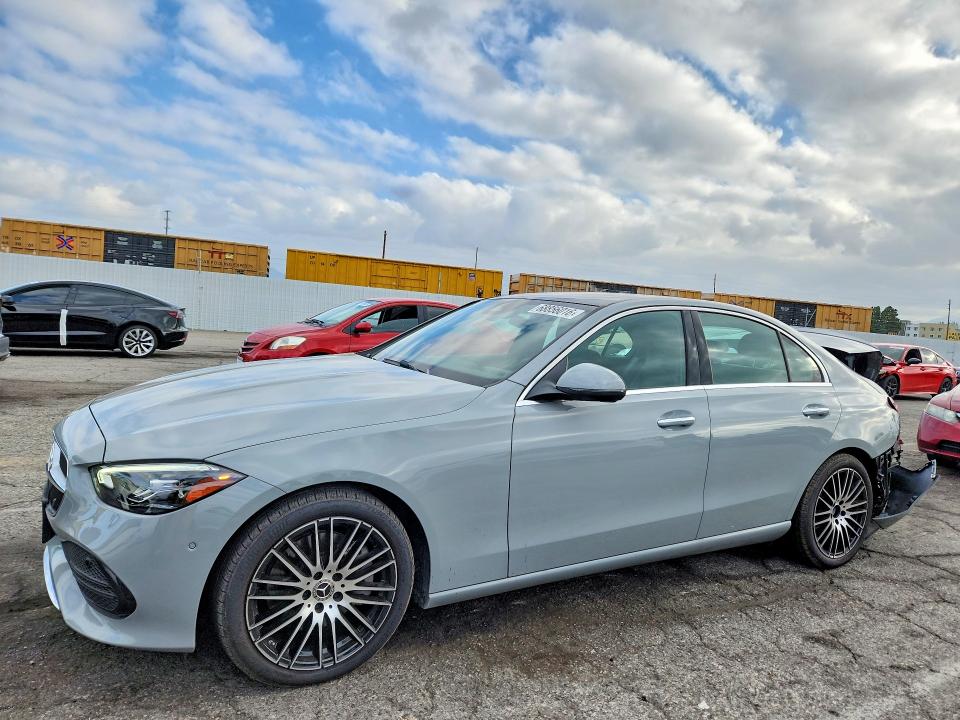 2025 Mercedes-benz C-klasse VIN W1KAF4GB1SR255133 — COPART salvage auction photo