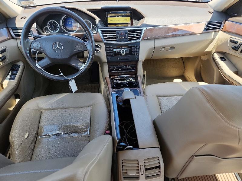2012 Mercedes-benz E-klasse VIN WDDHF5KB9CA593195 COPART salvage auction — MINOR DENT/SCRATCHES, Salvage Title, sold $800 on 2026-10-02 (photo 8)