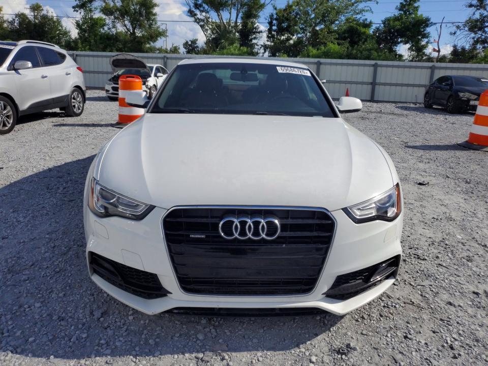 2017 Audi A5 VIN WAUHGAFR8HA000504 COPART salvage auction — MECHANICAL, Fl - Certificate Of Title, sold $0 on 2026-09-26 (photo 5)