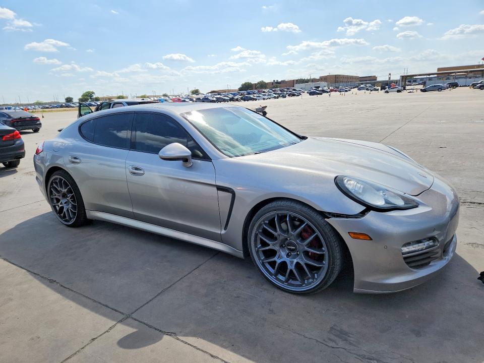 2012 Porsche Panamera VIN WP0AA2A74CL010297 COPART salvage auction — FRONT END, Tx - Certificate Of Title (P), sold $4,450 on 2026-10-01 (photo 4)