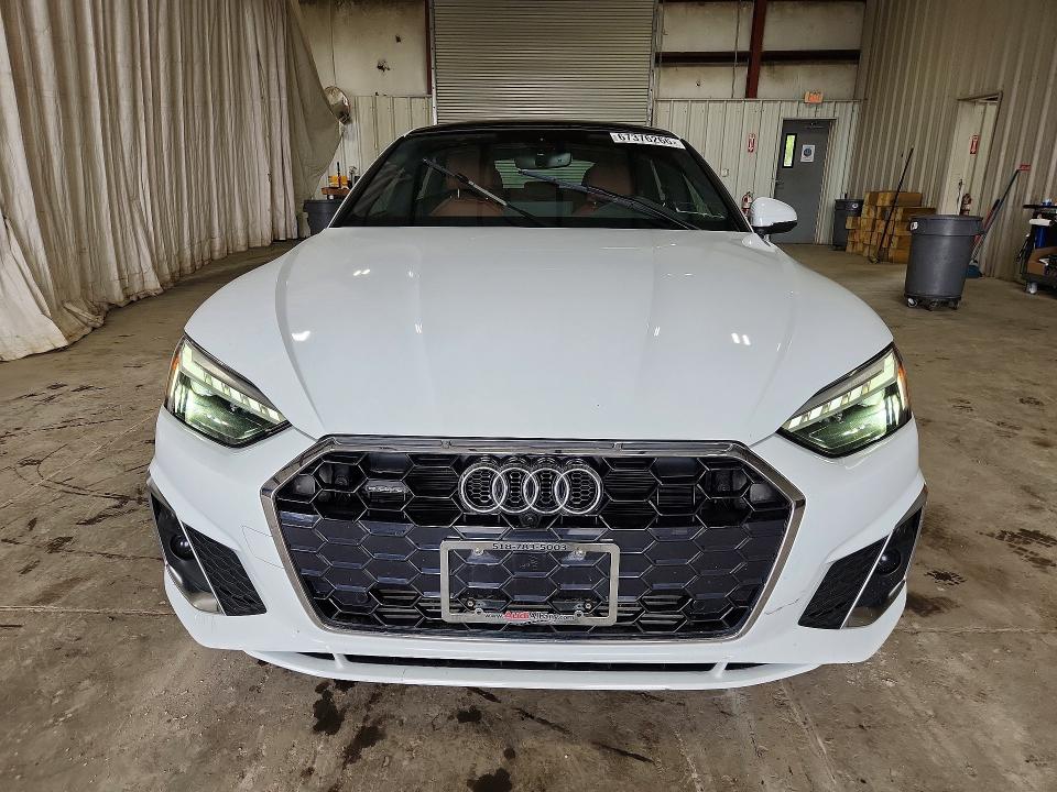 2024 Audi A5 VIN WAUFACF52RA003479 COPART salvage auction — SIDE, NY - MV-907A SALVAGE CERTIFICATE, sold $20,600 on 2026-09-21 (photo 5)