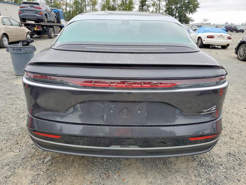 2022 Lucid Air VIN 50EA1GBA8NA003760 COPART salvage auction — FRONT END, Salvage Title, sold $14,200 on 2026-09-28 (photo 6)