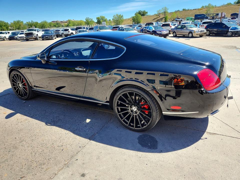 2008 Bentley Continental VIN SCBCR73W28C058488 COPART salvage auction — NORMAL WEAR, Co - Cert Of Title-Rebuilt Salvage, sold $0 on 2026-09-22 (photo 2)