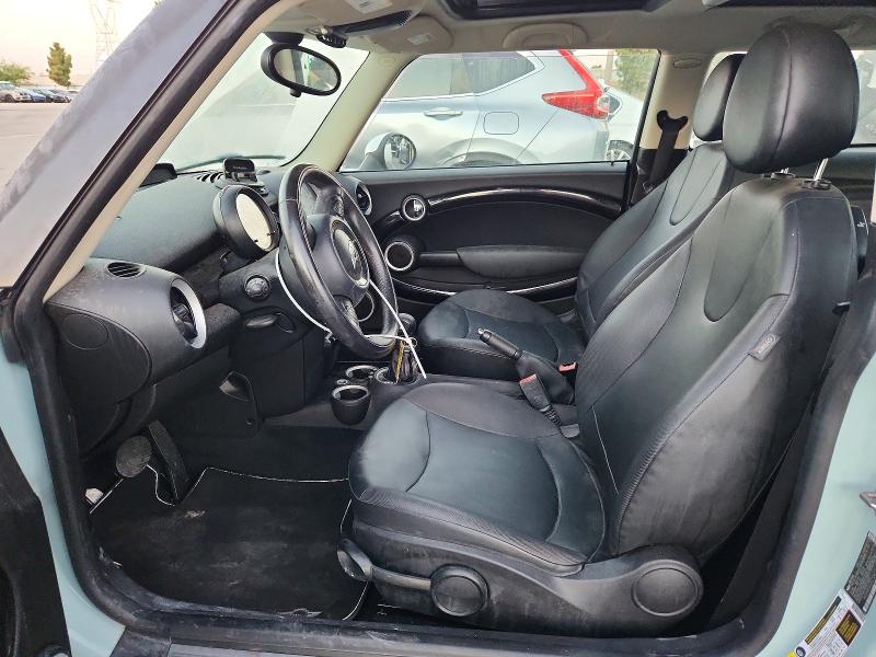 2012 Mini Cooper VIN WMWSU3C5XCT255793 COPART salvage auction — FRONT END, Ca - Salvage Certificate, sold $275 on 2026-10-08 (photo 8)