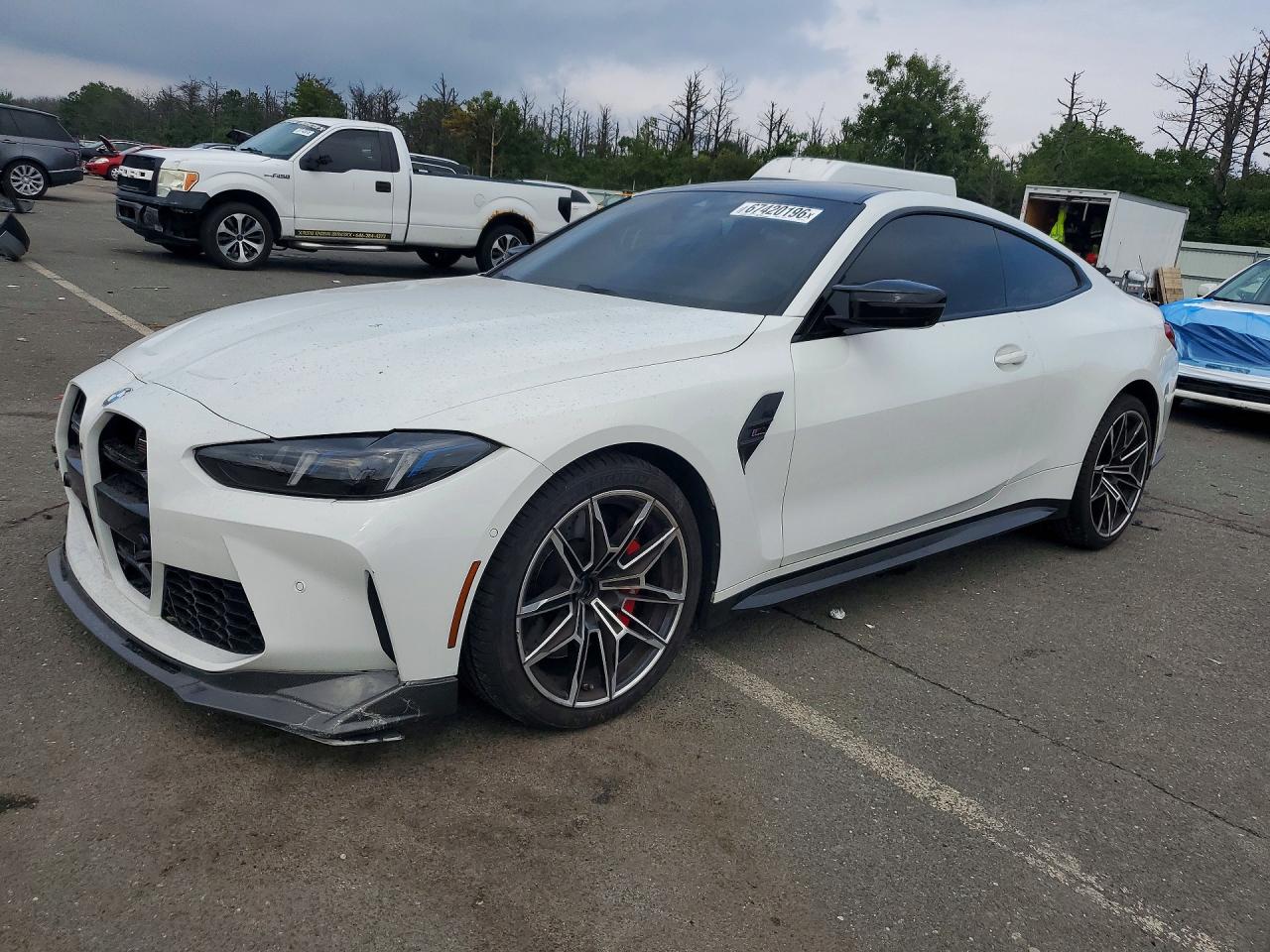 2025 BMW M4 VIN WBS33HK06SCS24738 — COPART salvage auction photo