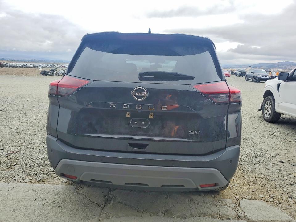 2023 Nissan Rogue VIN 5N1BT3BA0PC830876 COPART salvage auction — MECHANICAL, Ca - Dis/Dlr/Exp Only Clean Title, sold $8,000 on 2026-09-22 (photo 6)