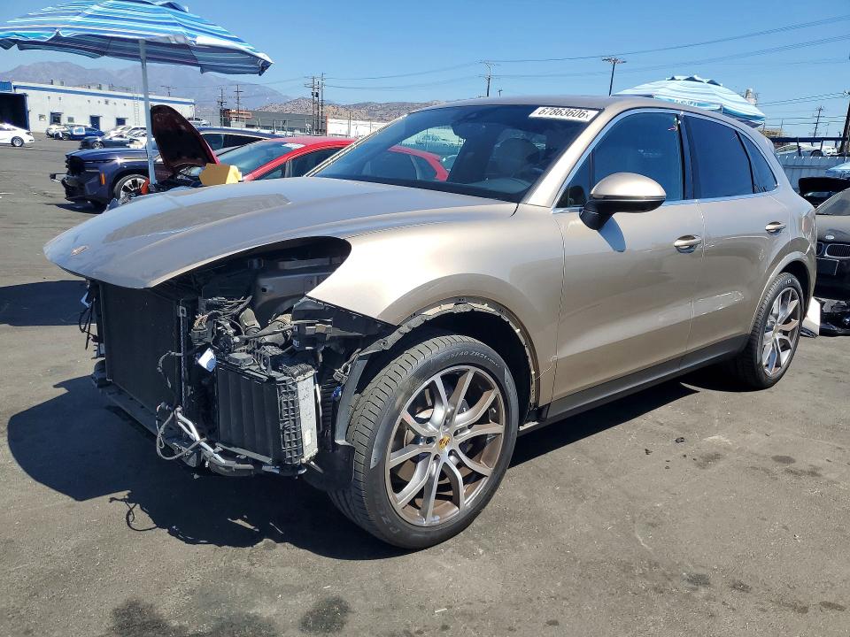 2019 Porsche Cayenne VIN WP1AA2AY9KDA14183 — COPART salvage auction photo