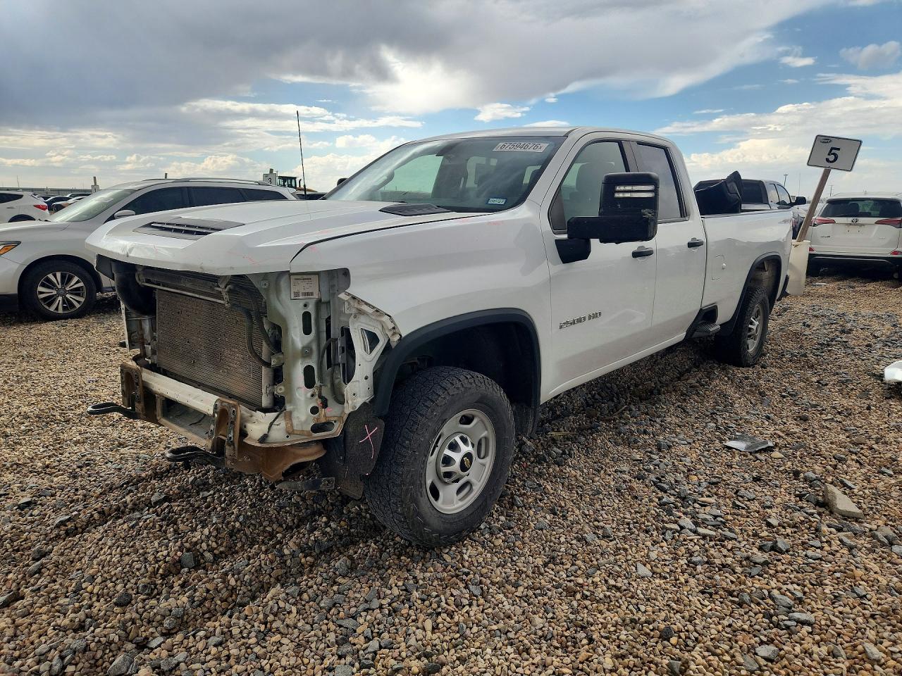 2021 Chevrolet Silverado 2500 VIN 1GC5YLE75MF276909 — COPART salvage auction photo