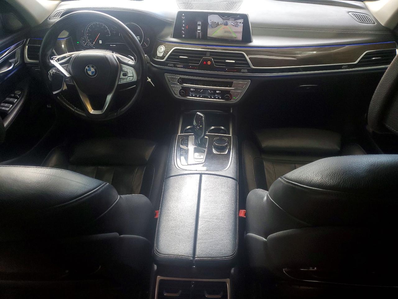 2018 BMW 7er VIN WBA7E4C5XJGV28133 COPART salvage auction — Front End, St - Salvage Title, sold $8,200 on 2026-09-24 (photo 8)