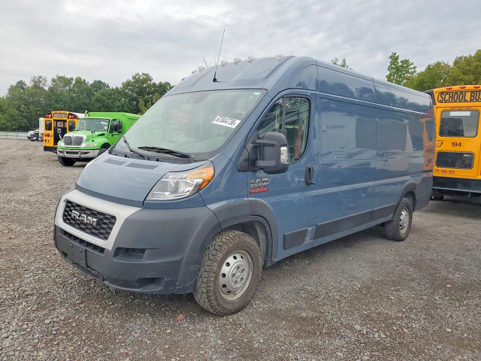 2021 Ram Promaster 3500 VIN 3C6MRVJG0ME536497 — COPART salvage auction photo