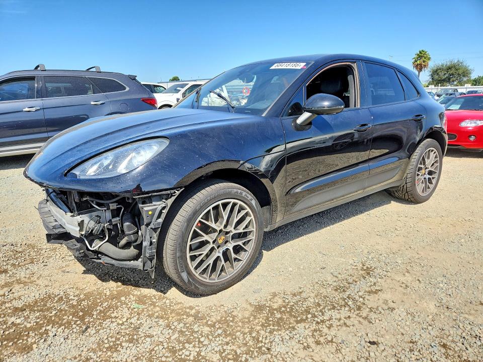 2017 Porsche Macan VIN WP1AA2A5XHLB07850 COPART salvage auction — FRONT END, CA - SALVAGE CERTIFICATE, sold $7,700 on 2026-10-09 (photo 1)