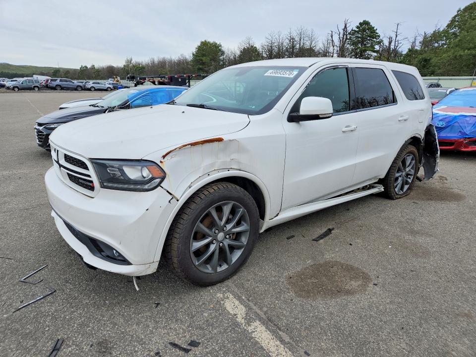2018 Dodge Durango VIN 1C4RDHDG5JC132687 COPART salvage auction — REAR END, IN - CERTIFICATE OF TITLE (P), sold $1,100 on 2026-10-13 (photo 1)