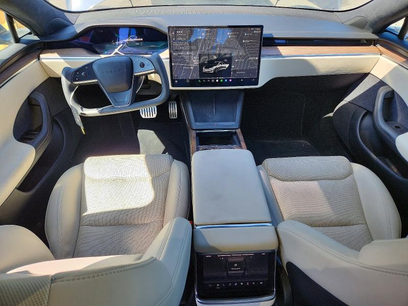 2022 Tesla Model s VIN 5YJSA1E51NF469557 COPART salvage auction — UNDERCARRIAGE, Ca - Salvage Certificate, sold $16,700 on 2026-09-29 (photo 8)