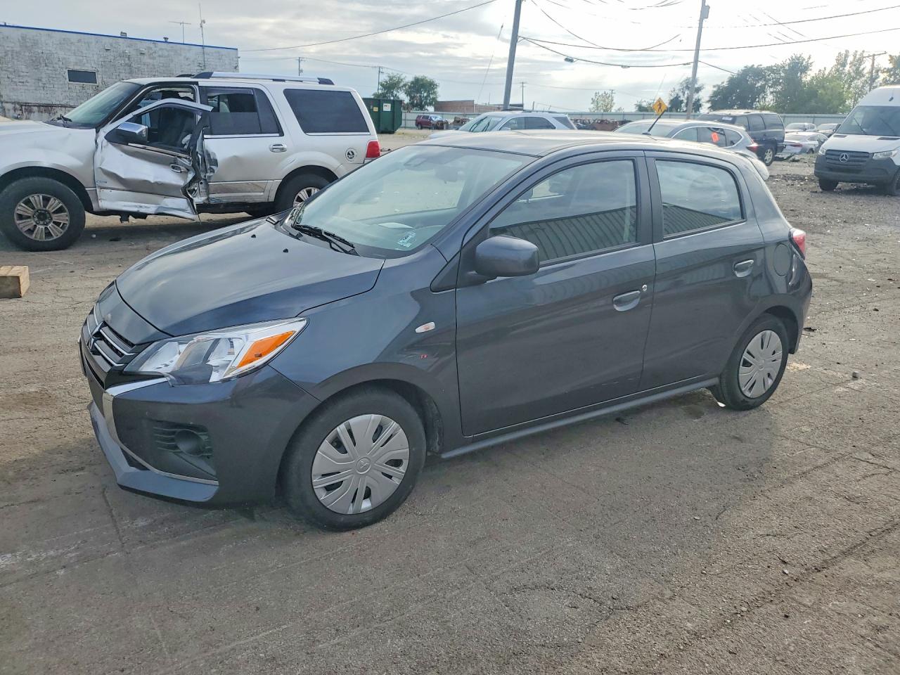 2024 Mitsubishi Mirage VIN ML32AUHJ2RH022948 — COPART salvage auction photo