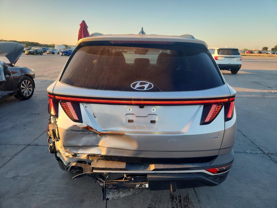 2023 Hyundai Tucson VIN 5NMJBCAE3PH216526 COPART salvage auction — REAR END, Tx - Salvage Vehicle Title, sold $3,750 on 2026-09-14 (photo 6)