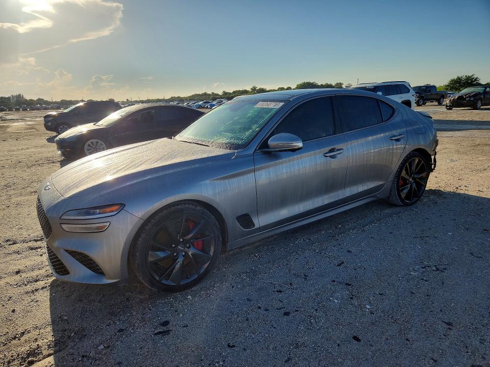 2023 Genesis G70 VIN KMTG54TE1PU128458 — COPART salvage auction photo