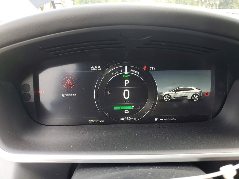 2020 Jaguar I-pace VIN SADHB2S17L1F85020 COPART salvage auction — REAR END, WA - BILL OF SALE, sold $11,100 on 2026-09-14 (photo 9)