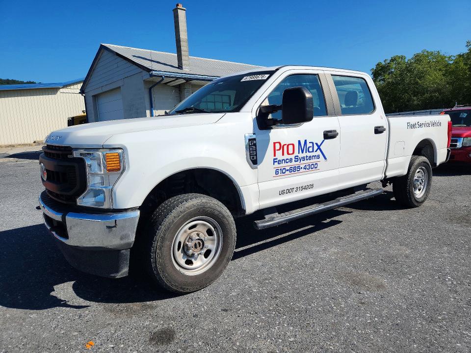 2021 Ford F250 VIN 1FT7W2B69MED56241 — COPART salvage auction photo