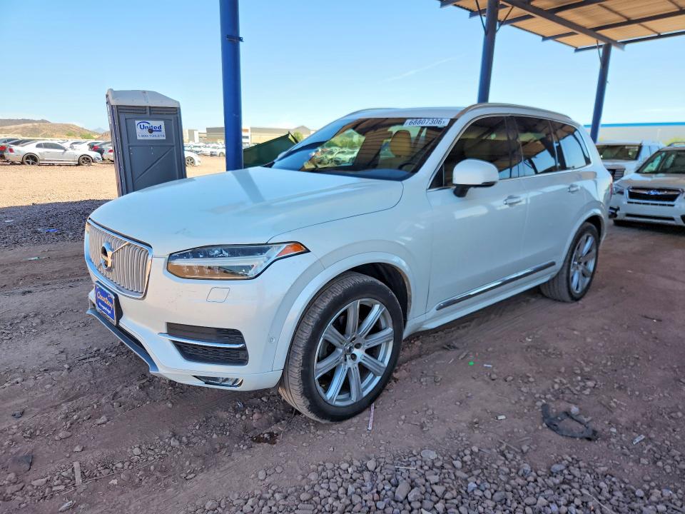 2017 Volvo Xc90 VIN YV4A22PL4H1152506 COPART salvage auction — MECHANICAL, Az - Certificate Of Title, sold $4,050 on 2026-09-22 (photo 1)