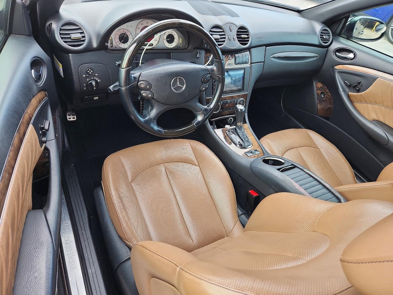 2009 Mercedes-benz Clk-class VIN WDBTK56F69T107693 COPART salvage auction — Front End, FL - CERT OF TITLE-REBUILT (P), sold $2,000 on 2026-09-25 (photo 8)