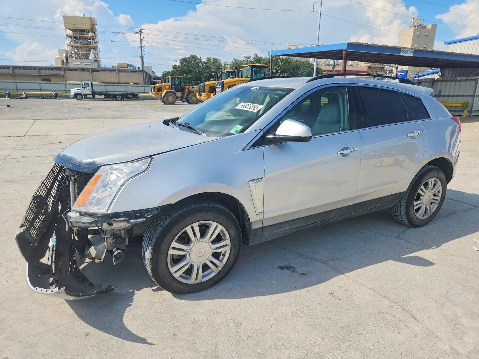 2014 Cadillac Srx VIN 3GYFNAE39ES556290 COPART salvage auction — FRONT END, LA - CERT OF TITLE-RECONSTRUCTED, sold $600 on 2026-10-07 (photo 1)