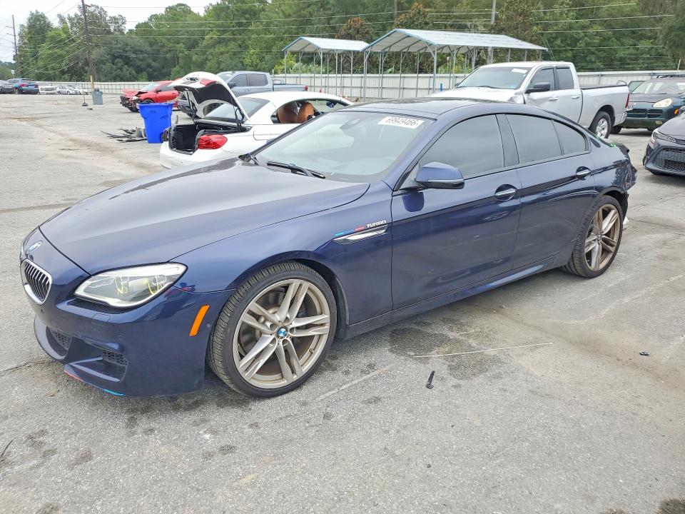 2016 BMW 6 series VIN WBA6D0C56GG432466 — COPART salvage auction photo