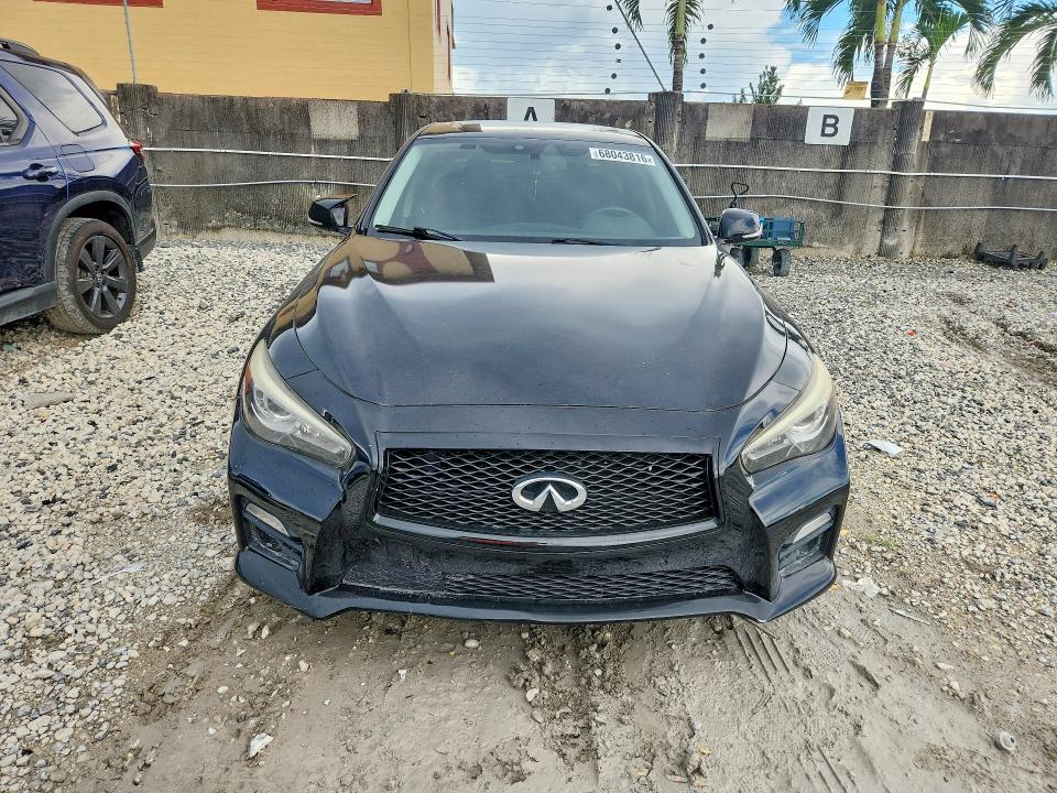2016 Infiniti Q50 VIN JN1FV7AR8GM451748 COPART salvage auction — MECHANICAL, FL - CERT OF TITLE-REBUILT (P), sold $1,000 on 2026-10-02 (photo 5)