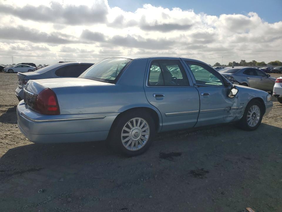 2010 Mercury Grand marquis VIN 2MEBM7FV3AX634266 COPART salvage auction — SIDE, Ca - Salvage Certificate, sold $1,150 on 2026-09-15 (photo 3)