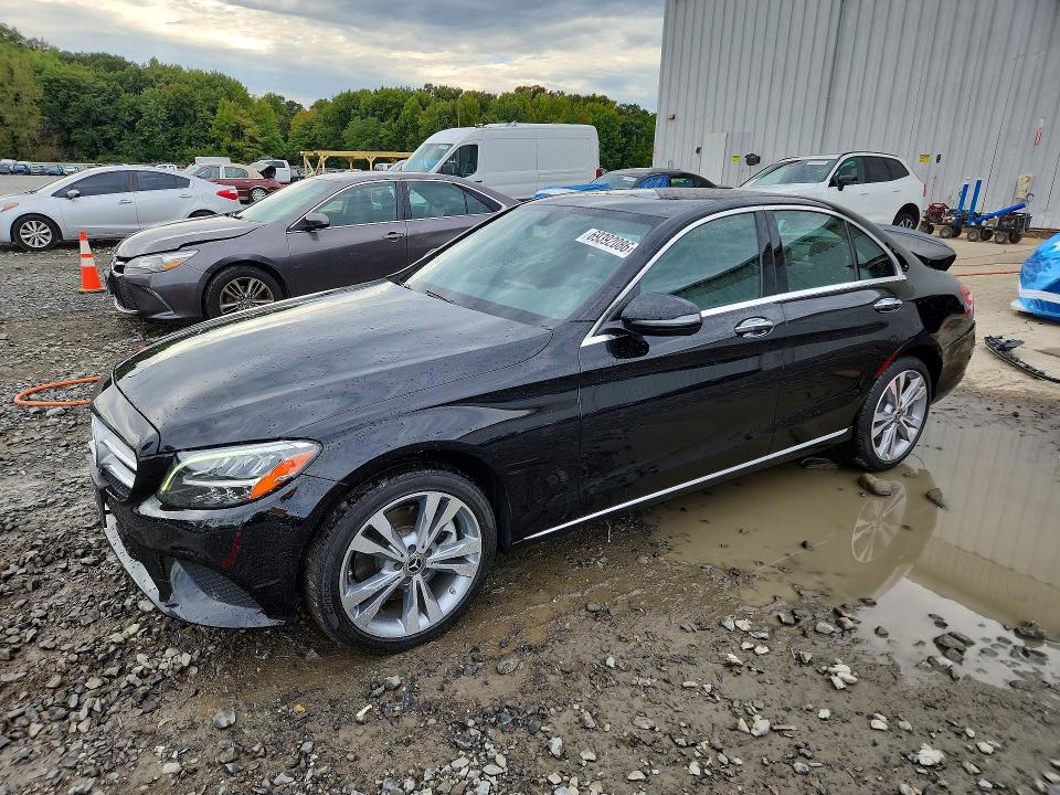2019 Mercedes-benz C-klasse VIN 55SWF8EB1KU291662 — COPART salvage auction photo